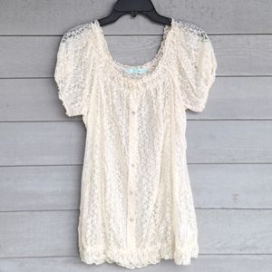 Maurices Lace Blouse
